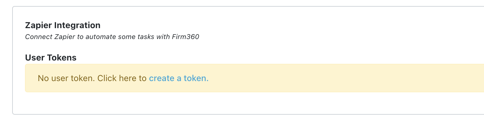 Zapier Integration – Firm360